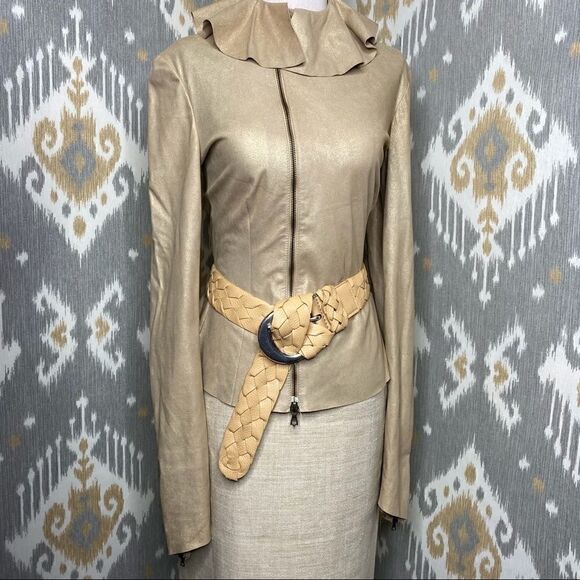 Ralph Lauren Flax Silk & Linen Pencil Skirt - Picture 11 of 14